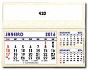 CALEND�RIO DE MESA PEQUENO COMERCIAL