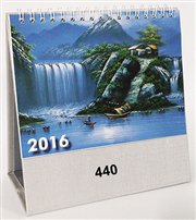  CALEND�RIO EM PERCALUX C/ WIRE-O